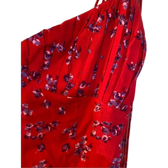 Rat & Boa Red and Purple Mini Dress - Picture 6 of 7